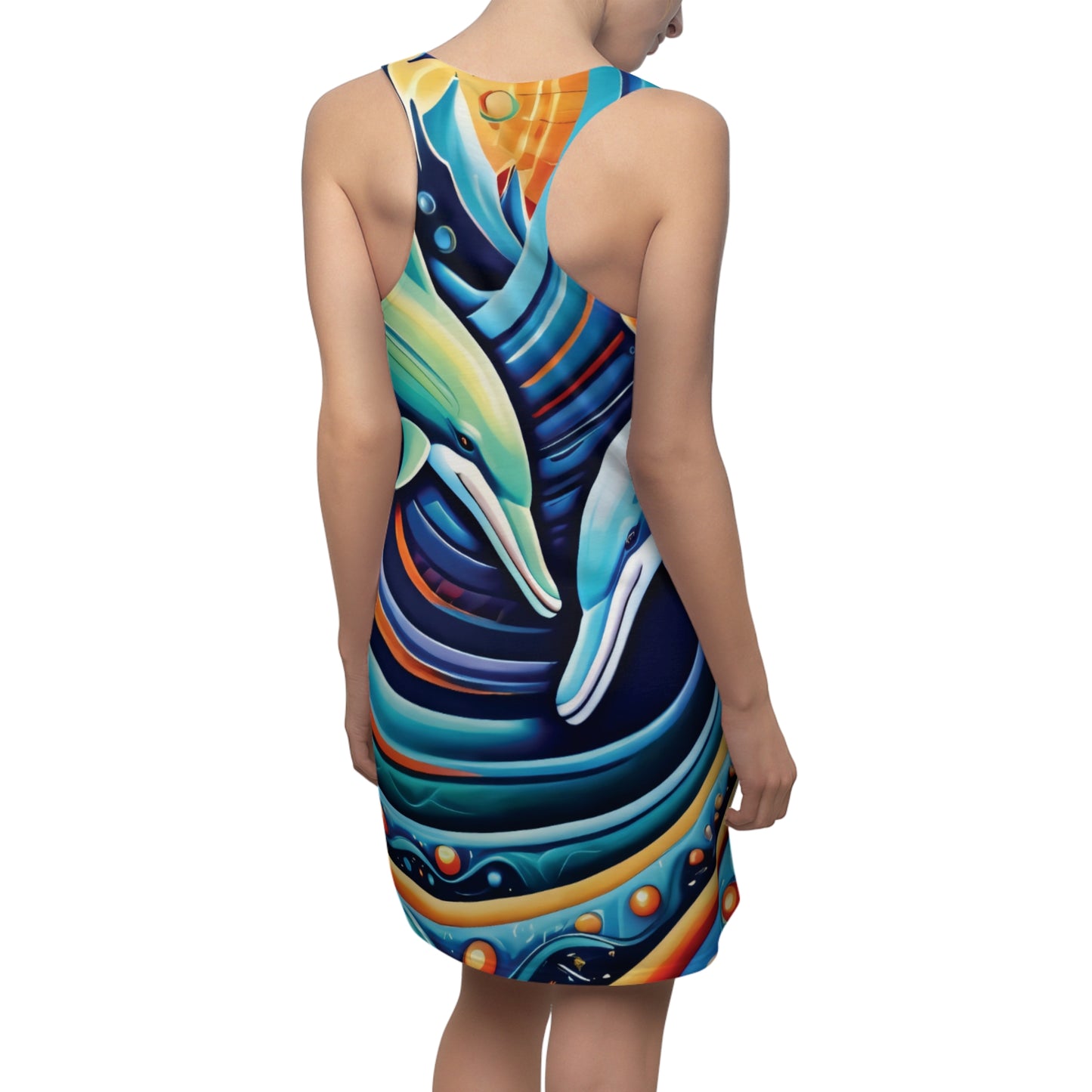 The Whimsical Let's Be Friend Dolphin Dress