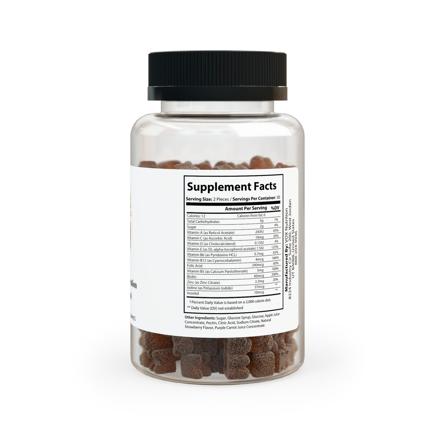 Casaval Marquis's Gummies for Adults (60 Gummies)