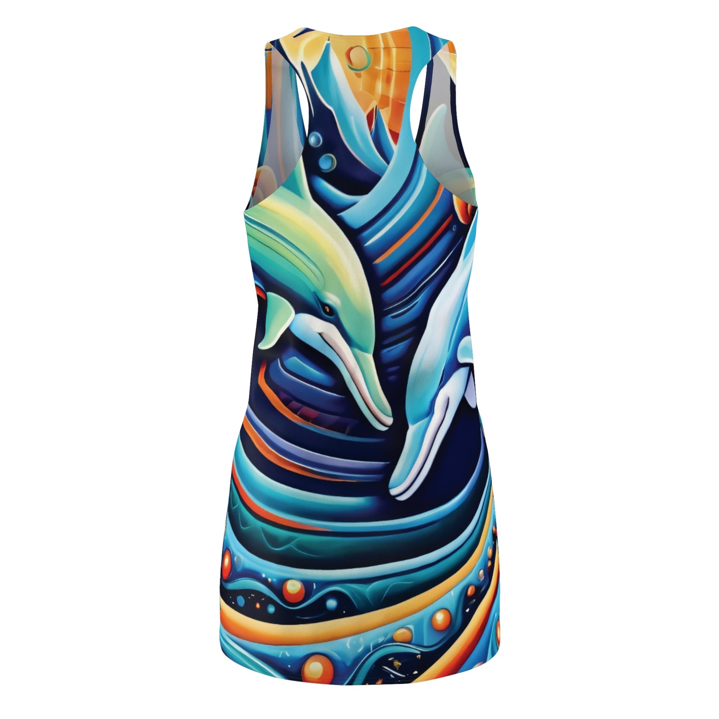 The Whimsical Let's Be Friend Dolphin Dress