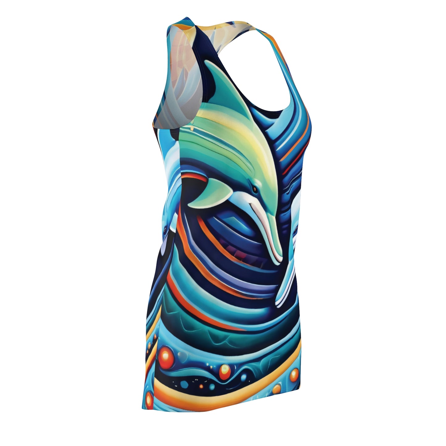 The Whimsical Let's Be Friend Dolphin Dress