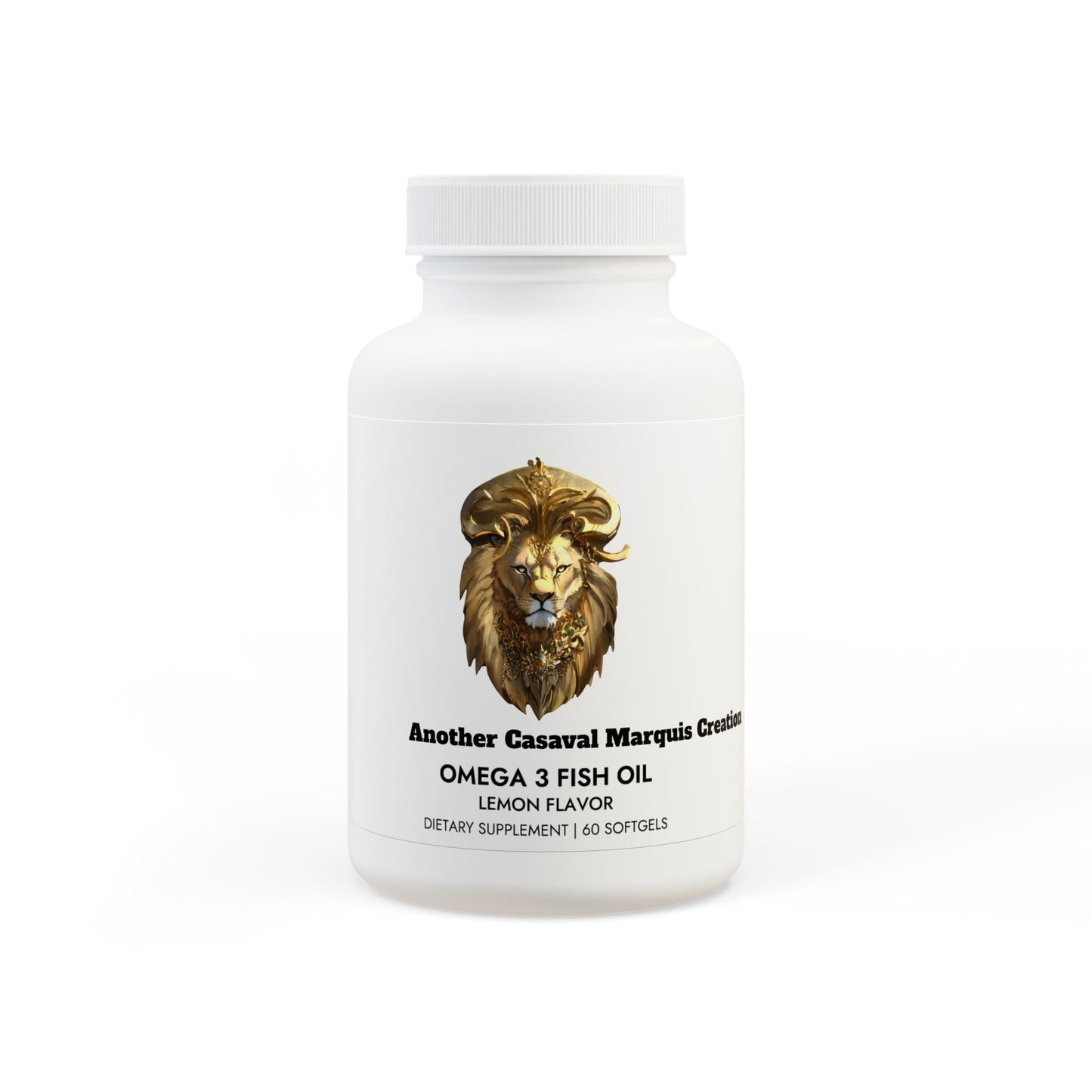 Casaval Marquis's 3 Fish Oil Supplement (60 Softgels)