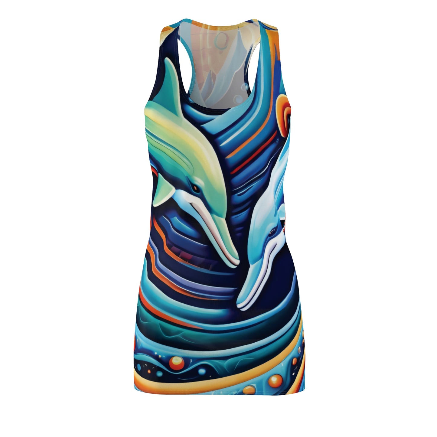 The Whimsical Let's Be Friend Dolphin Dress