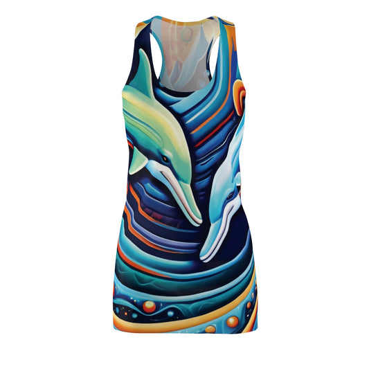 The Whimsical Let's Be Friend Dolphin Dress