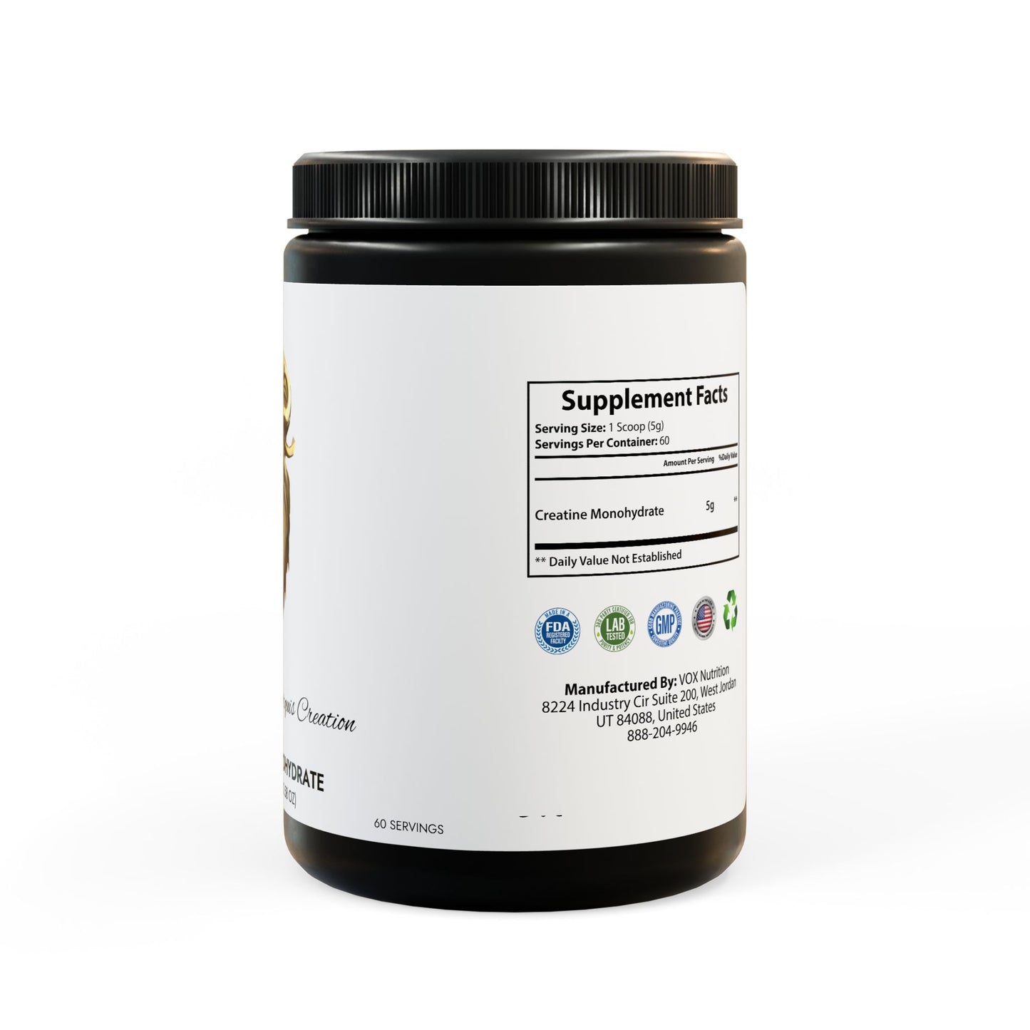 Casaval Marquis's Monohydrate Supplement (300g, 10.58oz)