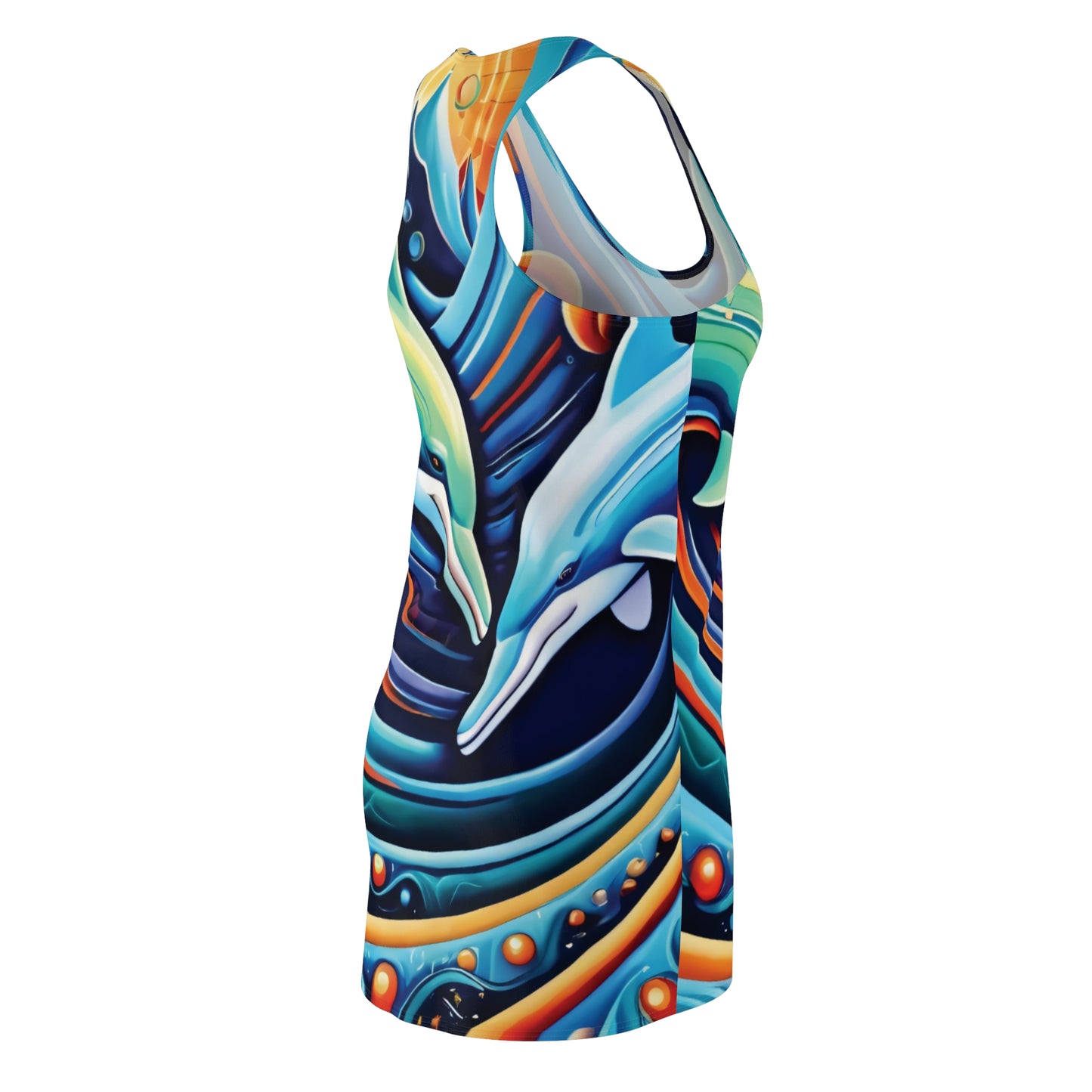 The Whimsical Let's Be Friend Dolphin Dress